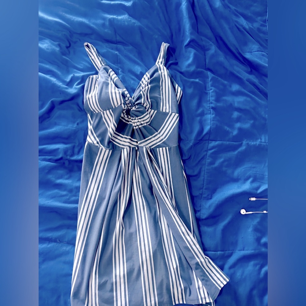 striped sundress